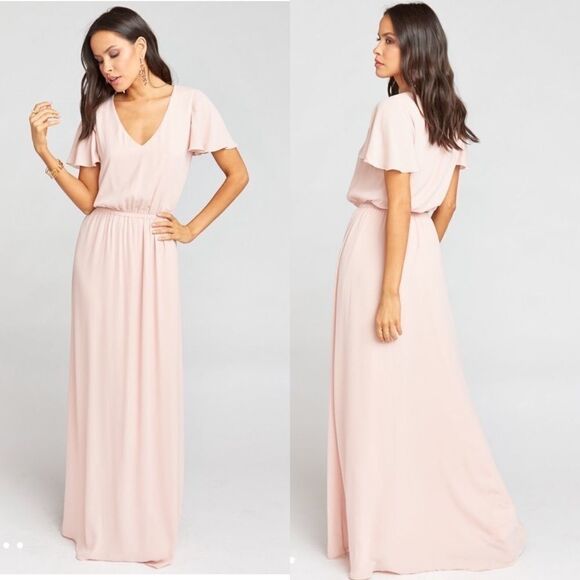 Show Me Your Mumu Michelle Flutter Maxi Dress - Picture 1 of 2